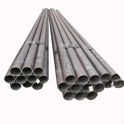 114x20mm καυτό - ο κυλημένος άνευ ραφής Μαύρος 45500mm σωλήνων χάλυβα για την οικοδόμηση